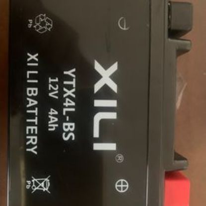 Picture of 12V 4Ah motorcycle battery